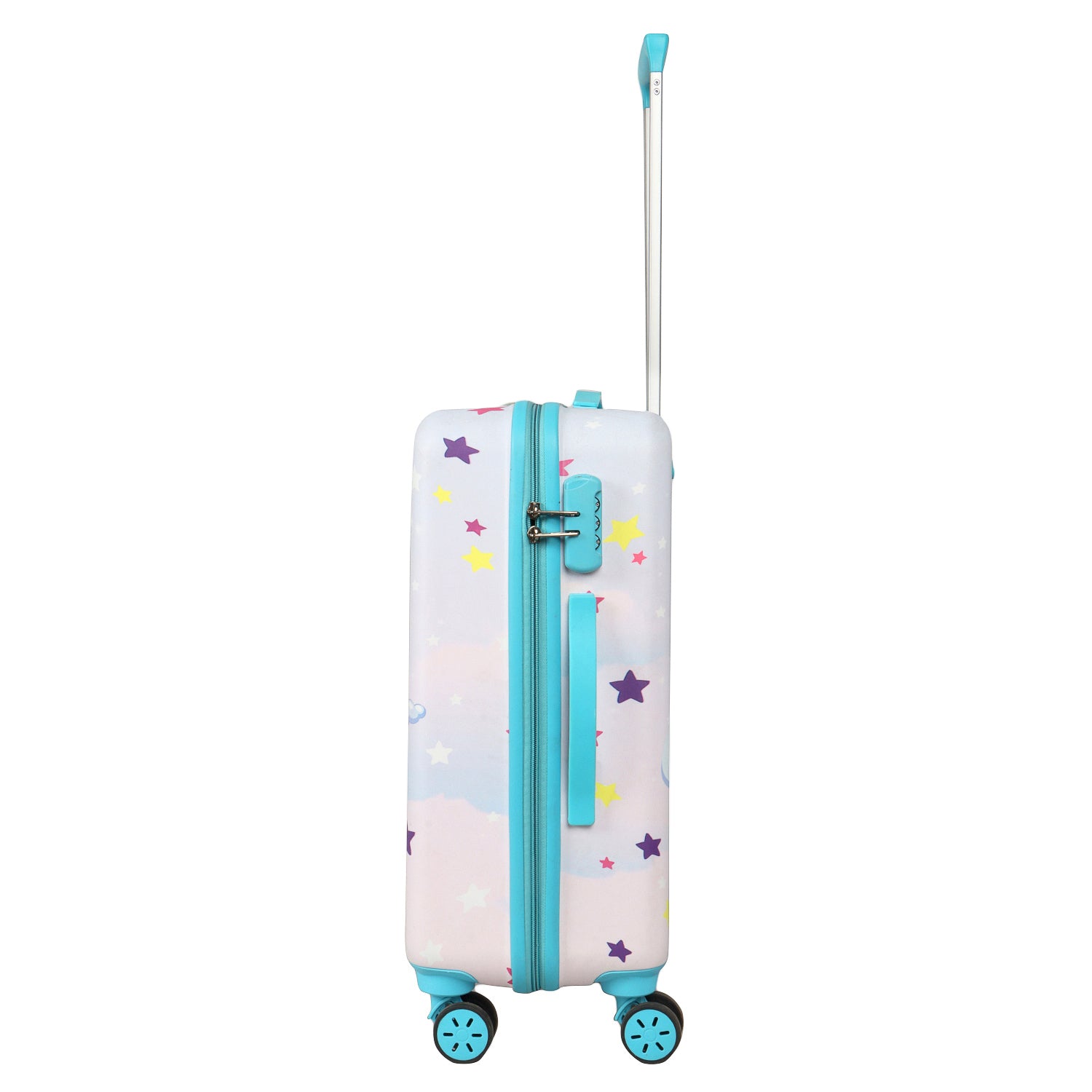 Buy MyneeMoe Unicorn Kids Travel Trolley Bag – Fun & Durable Rolling Suitcase for Young Explorers - Draft at MyneeMoe Online In India