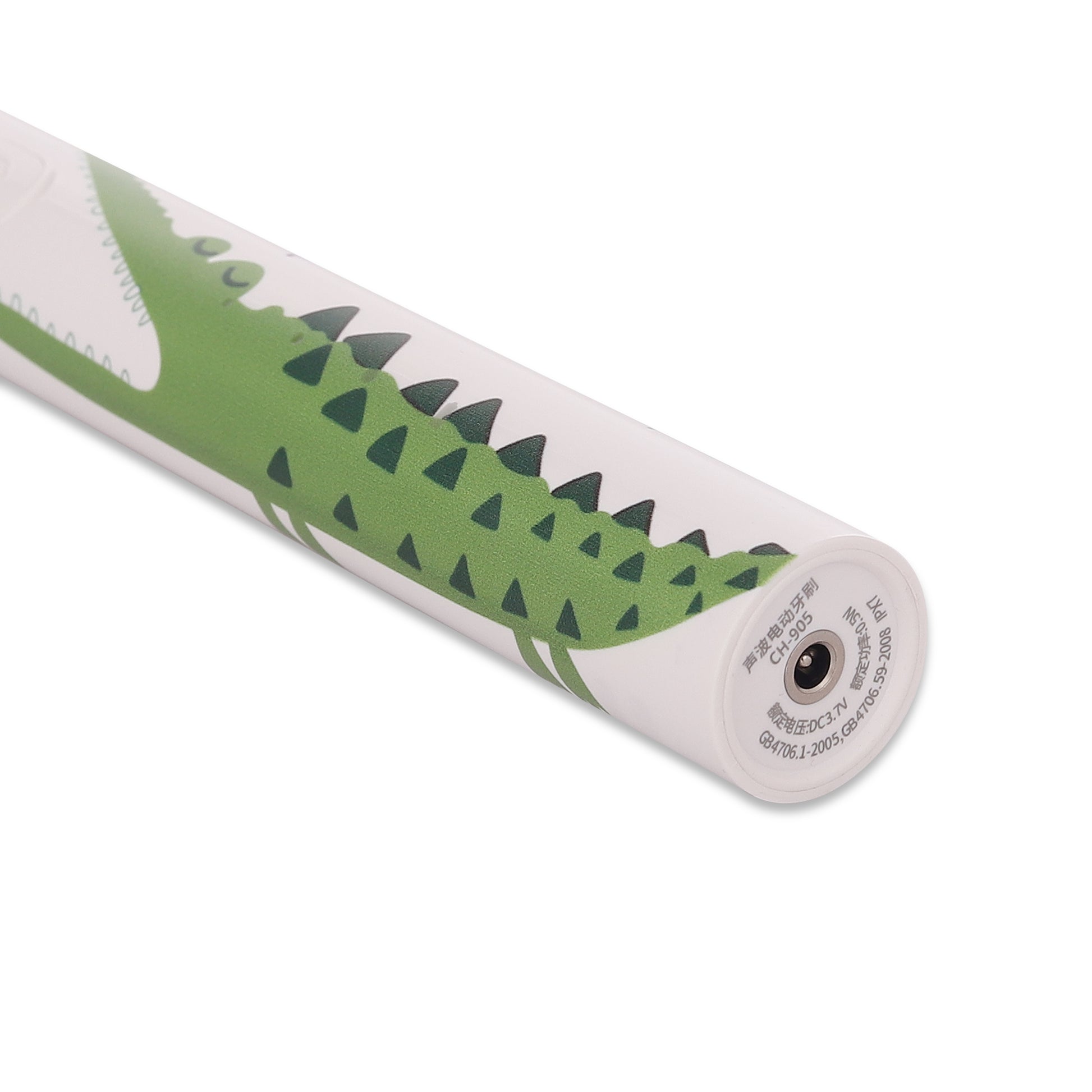 Buy Cute Cartoon Printed Electric Toothbrushes for Kids Modes with 2 Min Smart Timer (Green Crocodile) at MyneeMoe Online In India