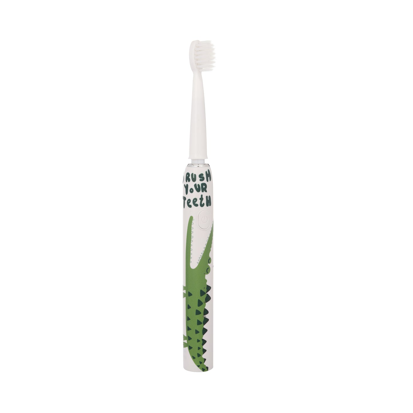 Buy Cute Cartoon Printed Electric Toothbrushes for Kids Modes with 2 Min Smart Timer (Green Crocodile) at MyneeMoe Online In India