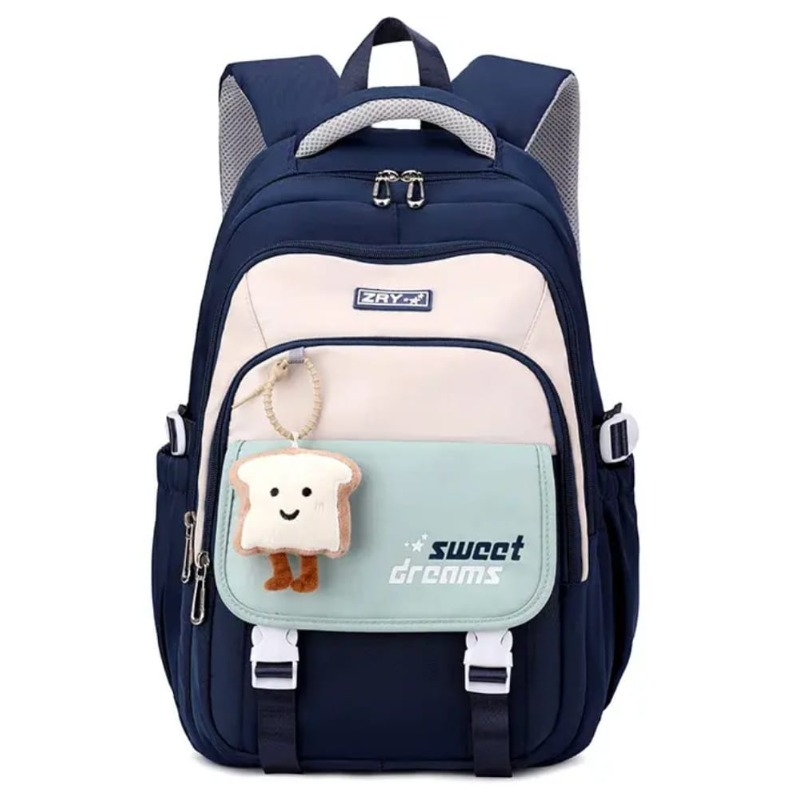Buy MyneeMoe Sweet Dreams Kids Backpack – Durable, Stylish & Spacious School Bag (Dark Blue) Dark Blue - School Bag at MyneeMoe Online In India