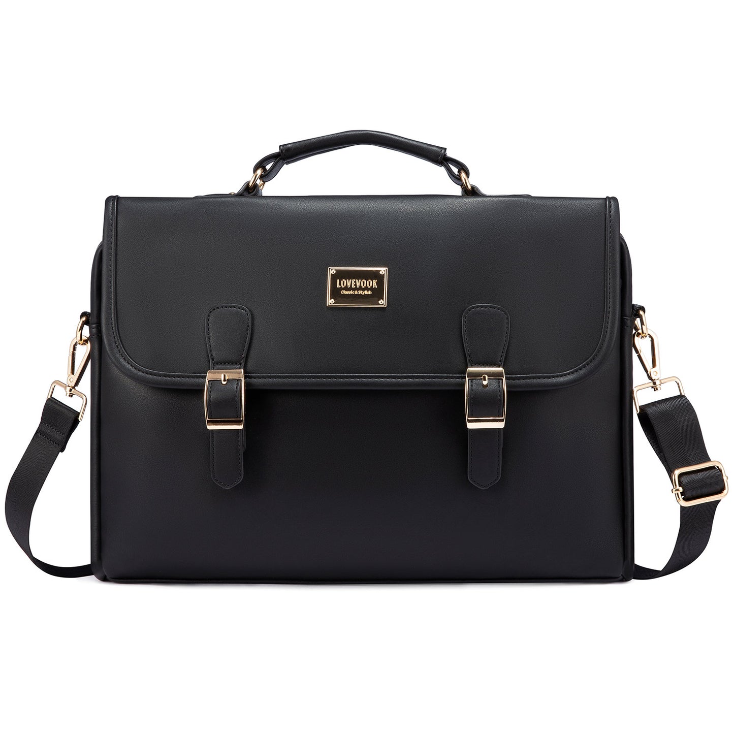 Buy Lovevook Women's Laptop Bag - Spacious and Stylish Work Tote Black at MyneeMoe Online In India