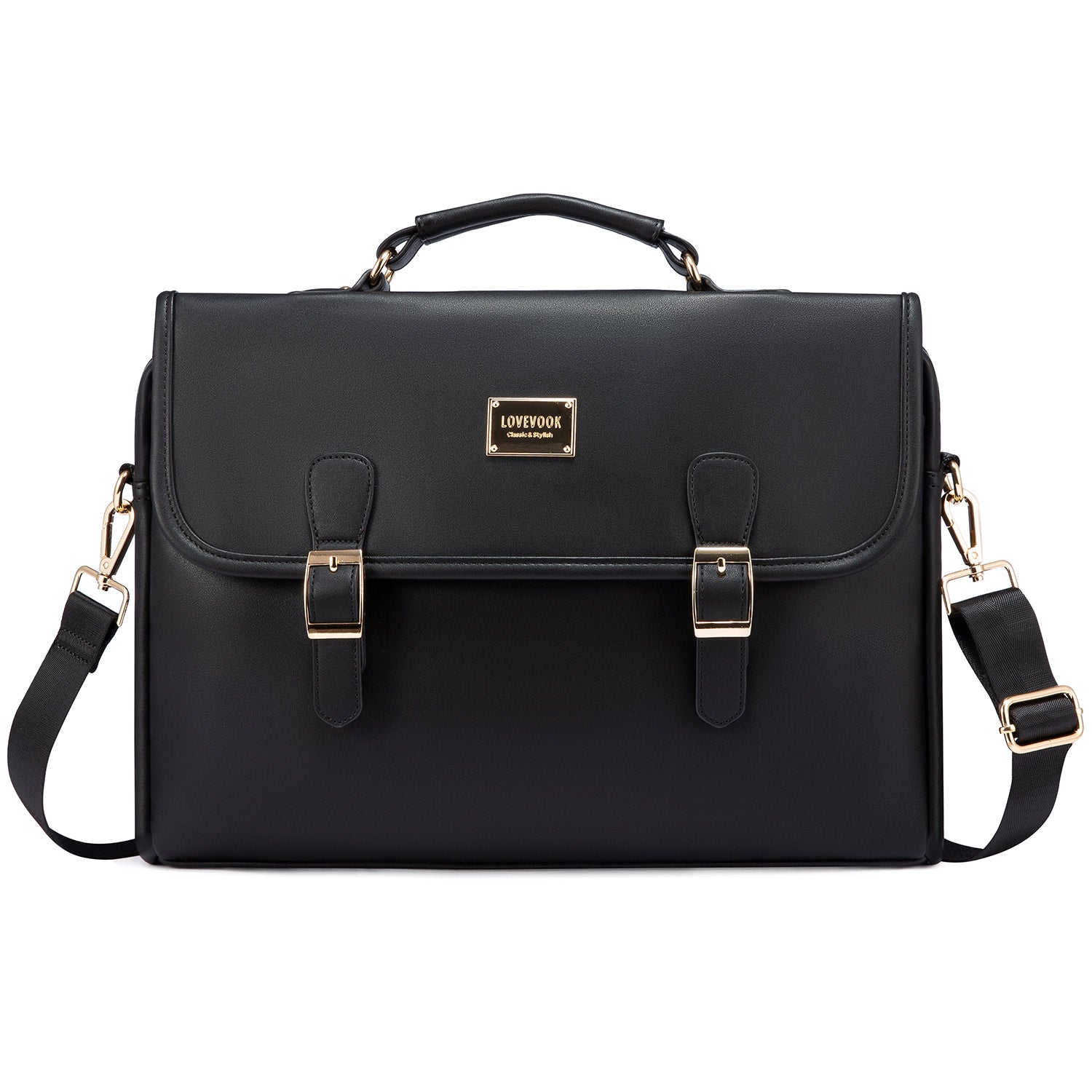 Buy MyneeMoe Lovevook Women's Laptop Bag Black - Spacious and Stylish Work Tote Black - Laptop Bag at MyneeMoe Online In India