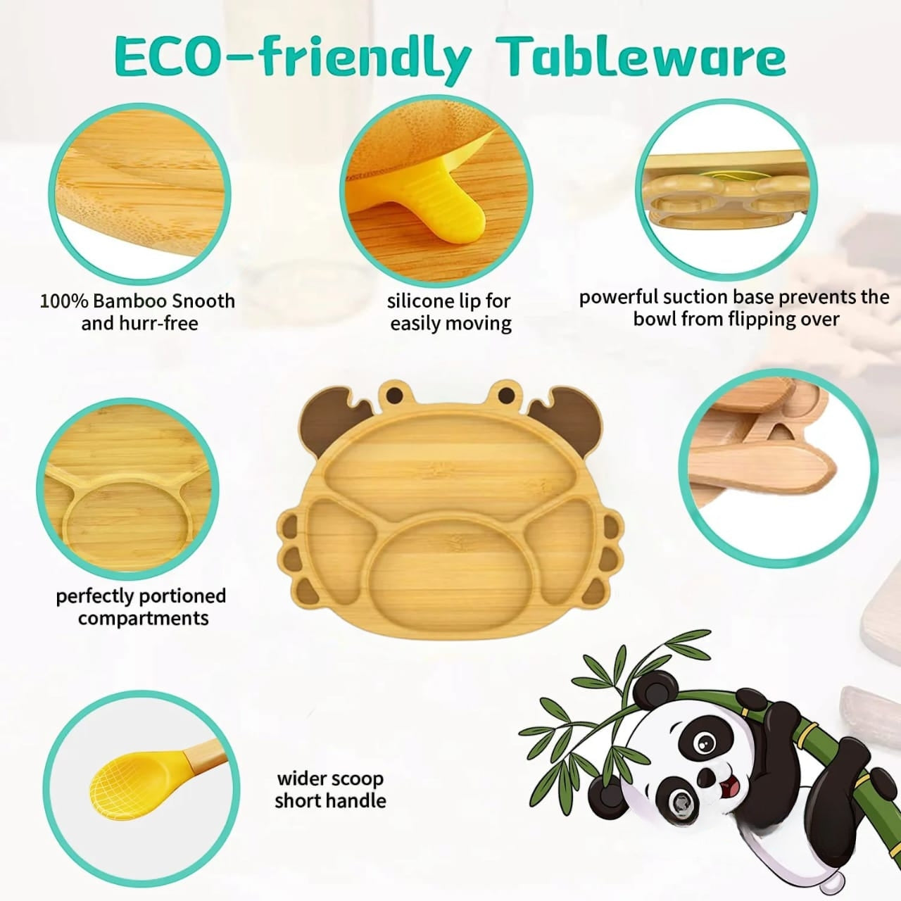 Buy MyneeMoe Snappy Eco-Friendly Baby Dining Set – Complete Feeding Essentials for Weaning - Baby Feeding Set at MyneeMoe Online In India