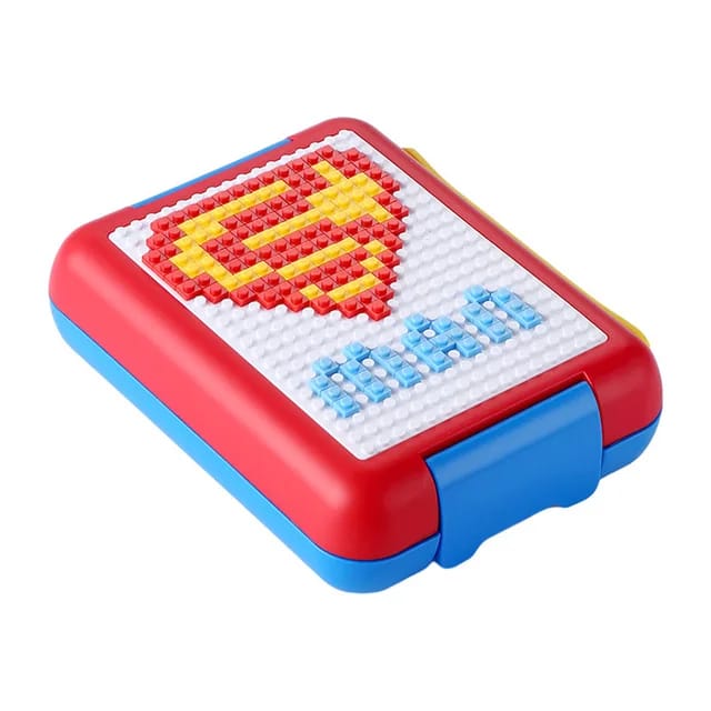 Buy Lego Building Blocks Lunch Box for Kids With 5 Compartments & Toy Blocks Red at MyneeMoe Online In India