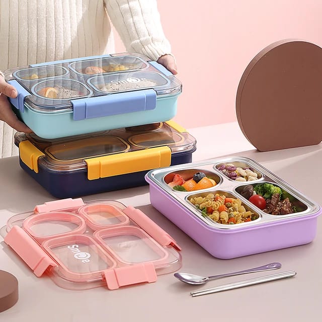 Buy Munch Mingle Bento Lunch Box at MyneeMoe Online In India