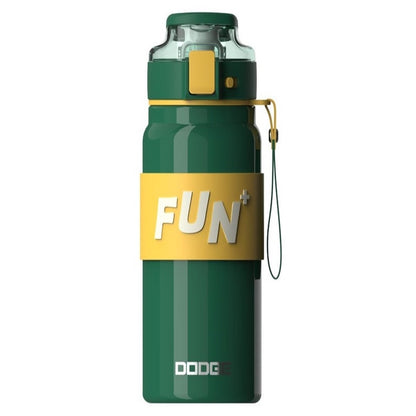 Buy Fun Cool Vacuum Insulated Water Bottle – Leakproof & BPA-Free Green at Myneemoe Online In India