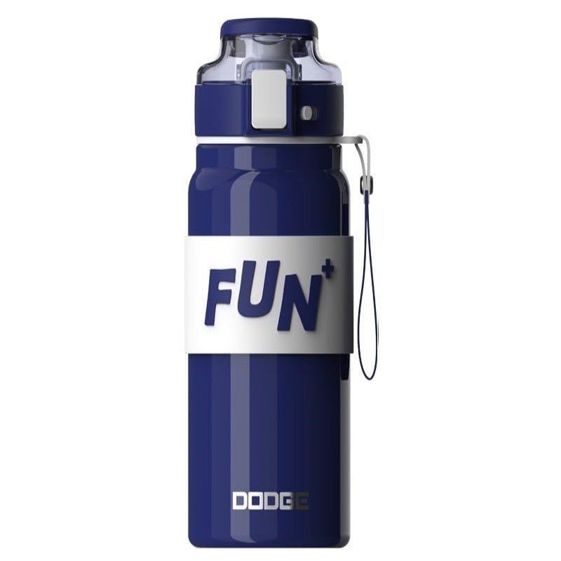 Buy Fun Cool Vacuum Insulated Water Bottle – Leakproof & BPA-Free Blue at Myneemoe Online In India