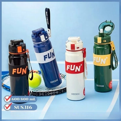 Buy Fun Cool Vacuum Insulated Water Bottle – Leakproof & BPA-Free at Myneemoe Online In India