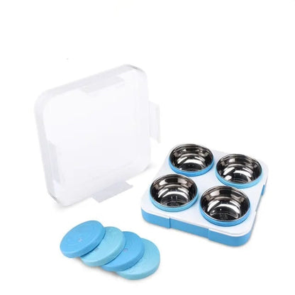 Buy Bento Blast 4 Compartment Stainless Steel Bento Lunch Box with Bag at Myneemoe Online In India