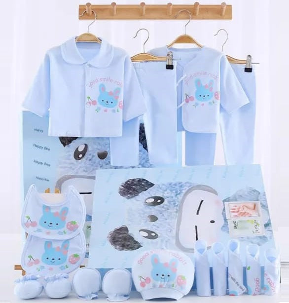 Buy Baby Fashion Premium 16 PCs Newborn Baby Gift Set – Perfect for Baby Boys & Girls at MyneeMoe Online In India