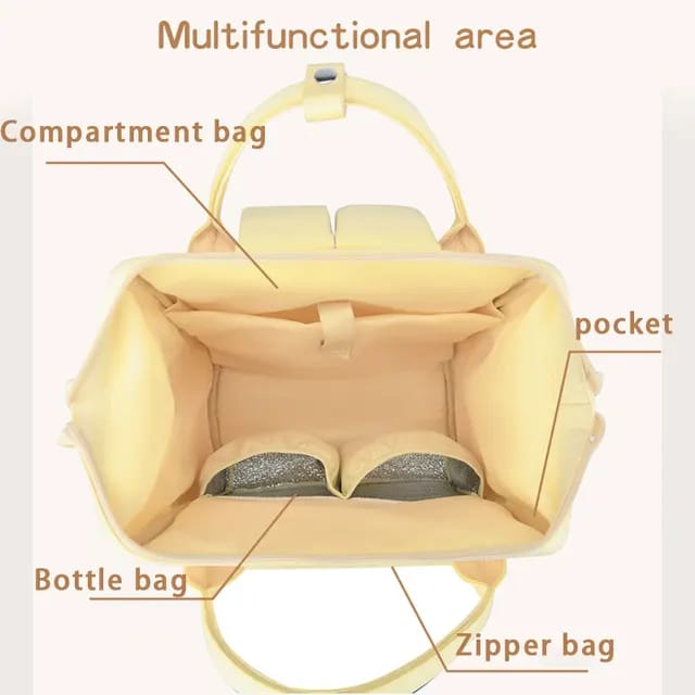 Buy MumEase Nappy Backpack - Large Capacity Diaper Bag for Moms & Stroller Use at MyneeMoe Online In India