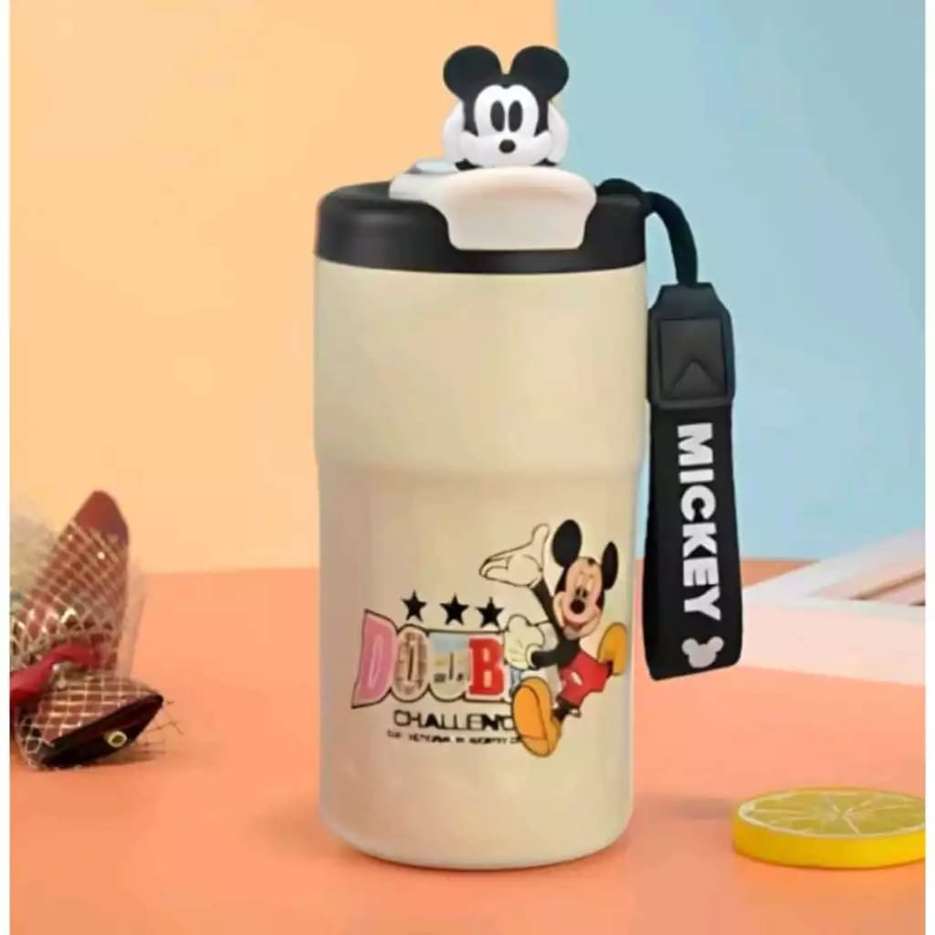 Buy Disney-Themed Kids Mug with Carry Strap - Iconic Character Designs Micky at MyneeMoe Online In India