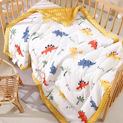 Buy CozyCloud Babies & Kids Super Soft Autumn/Winter Comforter Blanket Earth Yellow at MyneeMoe Online In India