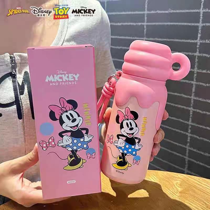 Buy Disney's Melt into Magic Insulated Bottles-Stylish Leak-Proof Water Bottle for Kids Minnie Mouse at MyneeMoe Online In India