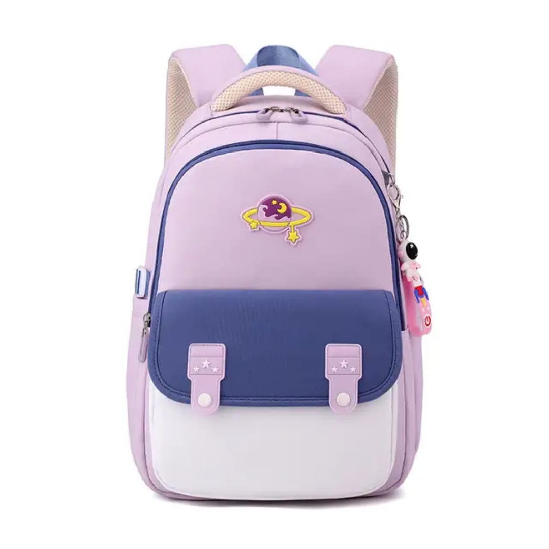 Buy MyneeMoe Space Explorer School Bag – Spacious, Lightweight & Durable Purple - School Bag at MyneeMoe Online In India