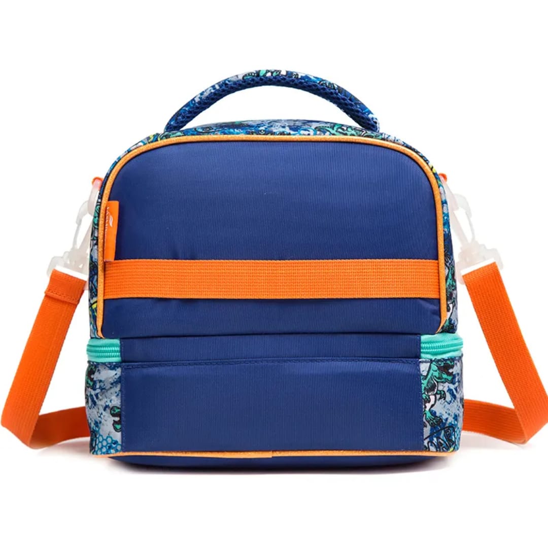 Buy MyneeMoe ChillMate Insulated Lunch Bag – Spacious, Durable & Waterproof With Dual Comp (Dino) - Lunch Bag at MyneeMoe Online In India
