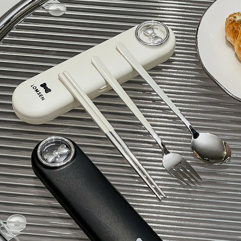 Buy MyneeMoe LOMSEN Sleek & Portable Cutlery Set – Perfect for Office, School & Travel - Cutlery Set at MyneeMoe Online In India