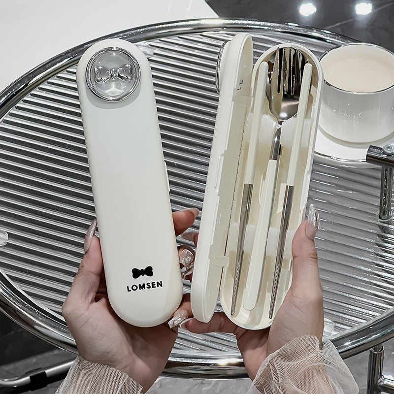 Buy MyneeMoe LOMSEN Sleek & Portable Cutlery Set – Perfect for Office, School & Travel - Cutlery Set at MyneeMoe Online In India