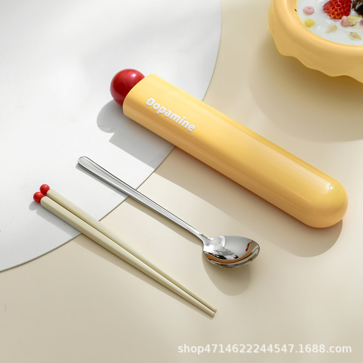 Buy MyneeMoe Dopamine Cutlery Set – Reusable Travel Utensils with Bold Design - Cutlery Set at MyneeMoe Online In India