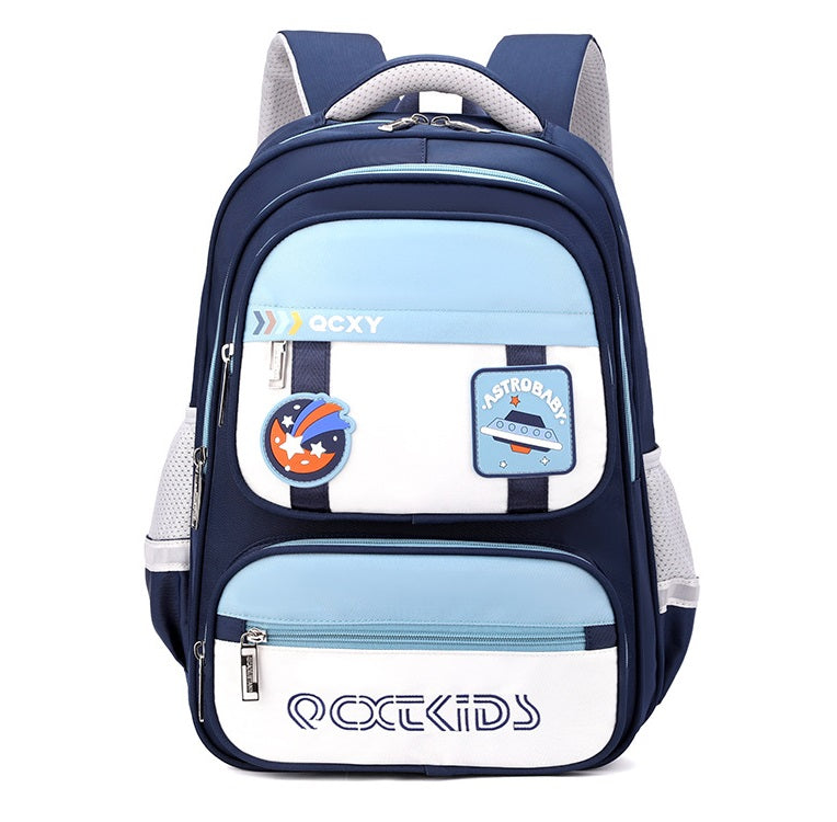 Buy MyneeMoe SkyStash School Backpack – Stylish, Waterproof & Spacious Bag for Kids Navy Blue - School Bag at MyneeMoe Online In India
