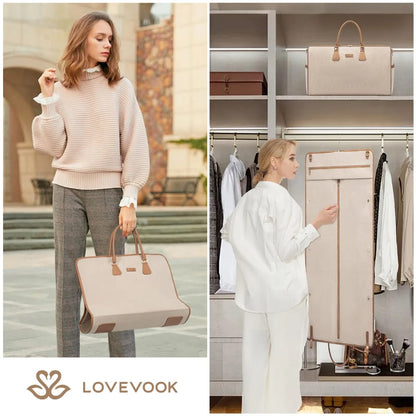Buy MyneeMoe Lovevook 3 in 1 Garment Duffel Bag | Convertible Carry-On Hanging Suit Travel Bag (Apricot) - Travel & Tote Bags at MyneeMoe Online In India