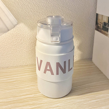 Buy MyneeMoe Vanlfy Stainless Steel Coffee Mug 350ml with Built-in Strainer Mocha Taupe - Coffee Mug at MyneeMoe Online In India