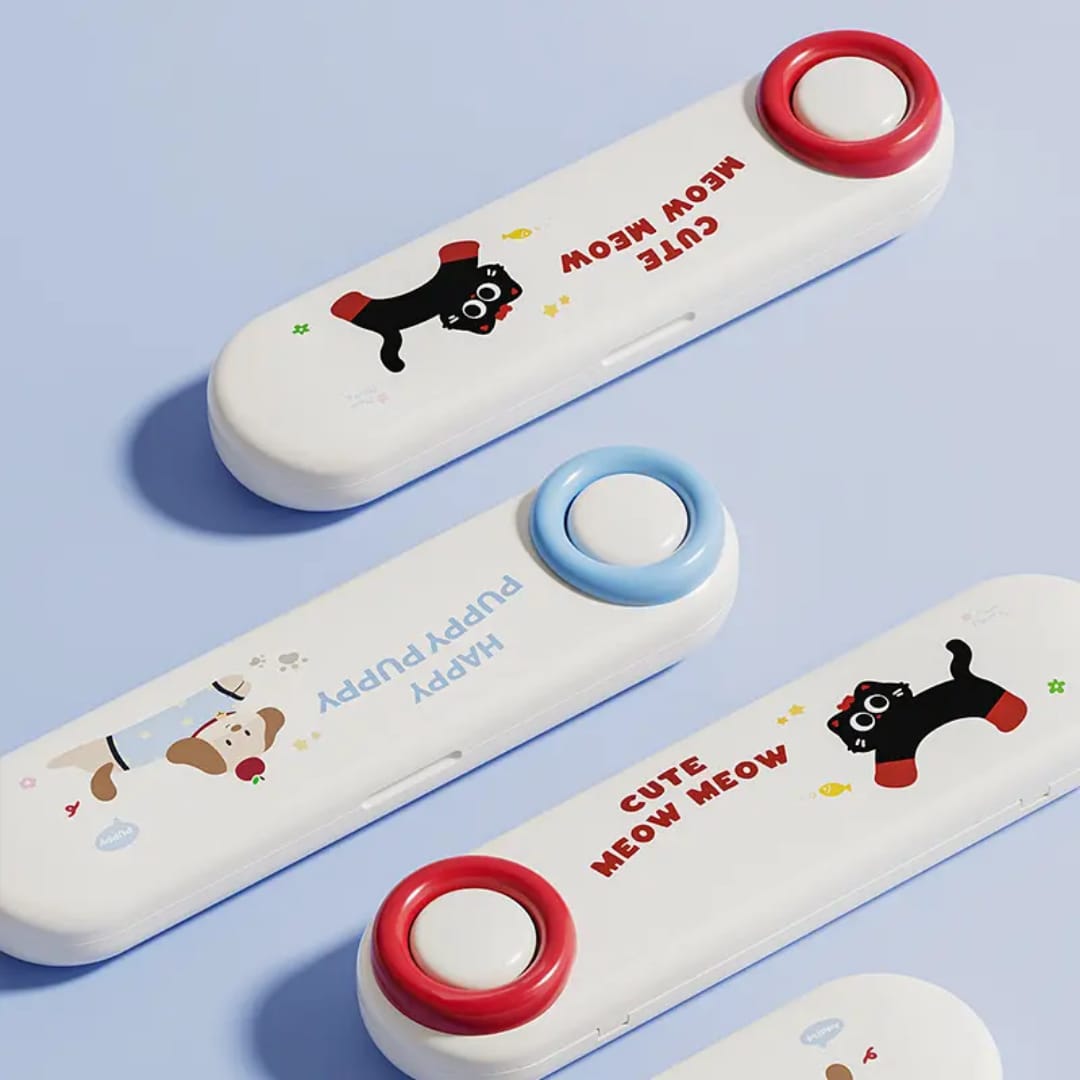 Buy MyneeMoe HappyPaws Travel Cutlery Set – Spoon, Fork & Chopsticks in Cute Case - Cutlery Set at MyneeMoe Online In India