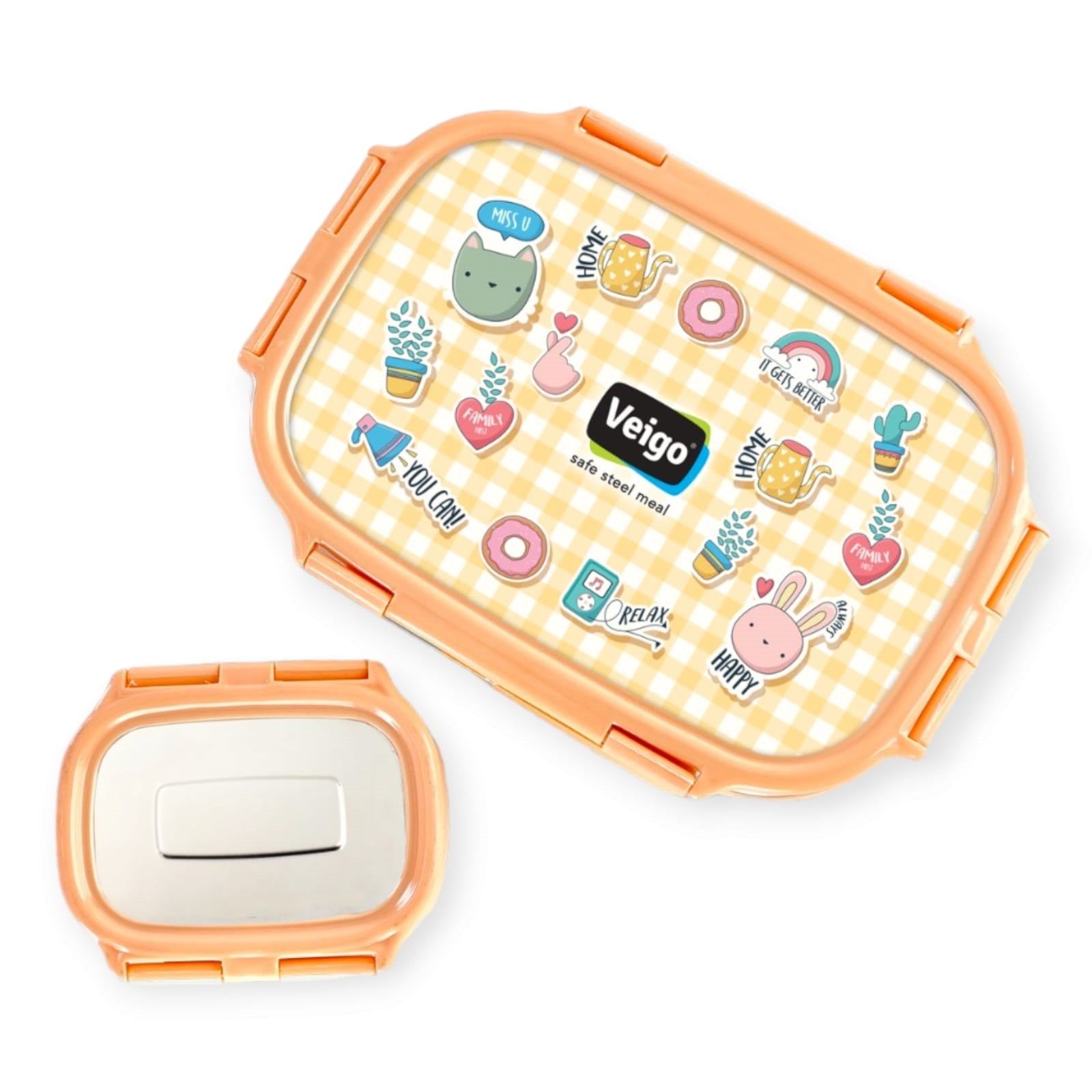 Buy Jumbo Deluxe Toons Stainless Steel Lunch Box: Fun & Functional Feasting at MyneeMoe Online In India