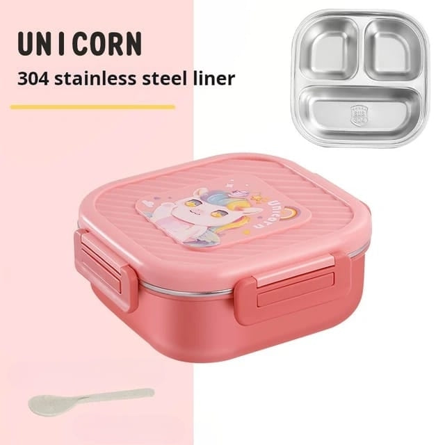 Buy Healthy Life Kids Stainless Steel Bento Box at MyneeMoe Online In India