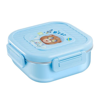 Buy Healthy Life Kids Stainless Steel Bento Box Bear (Pack of 1) at MyneeMoe Online In India