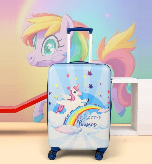 Buy Unicorn Kids Travel Trolley Bag – Durable Rolling Suitcase for Kids’ Trips at MyneeMoe Online In India