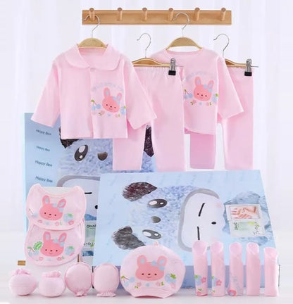 Buy Baby Fashion Premium 16 PCs Newborn Baby Gift Set – Perfect for Baby Boys & Girls at MyneeMoe Online In India