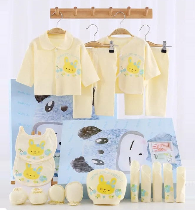 Buy Baby Fashion Premium 16 PCs Newborn Baby Gift Set – Perfect for Baby Boys & Girls at MyneeMoe Online In India