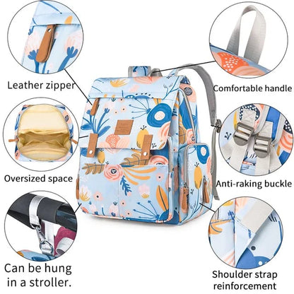 Buy ParentTrail Waterproof Nappy Bag - All-in-One Travel Mommy Diaper Bag at MyneeMoe Online In India