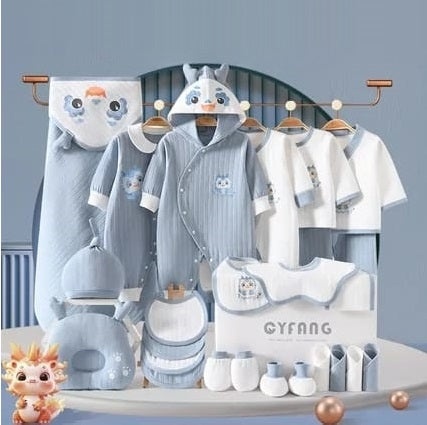 Buy MyneeMoe Dragon Baby 24 Piece Newborn Baby Gift Box – Enchanting Baby Shower Essentials Blue - at MyneeMoe Online In India