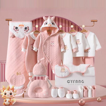 Buy Dragon Baby 24 Piece Newborn Baby Gift Box – Enchanting Baby Shower Essentials Pink at Myneemoe Online In India