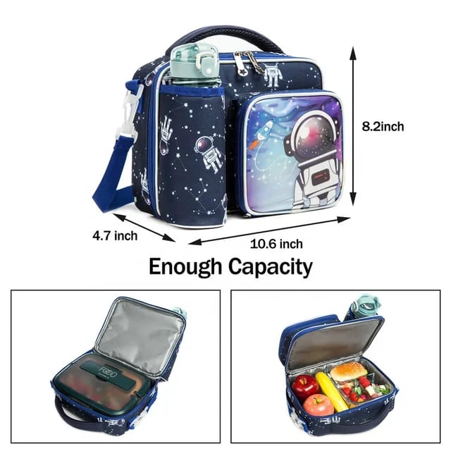 Buy Foodie Friend Insulated Lunch Bag: Perfect for School & Travel at MyneeMoe Online In India