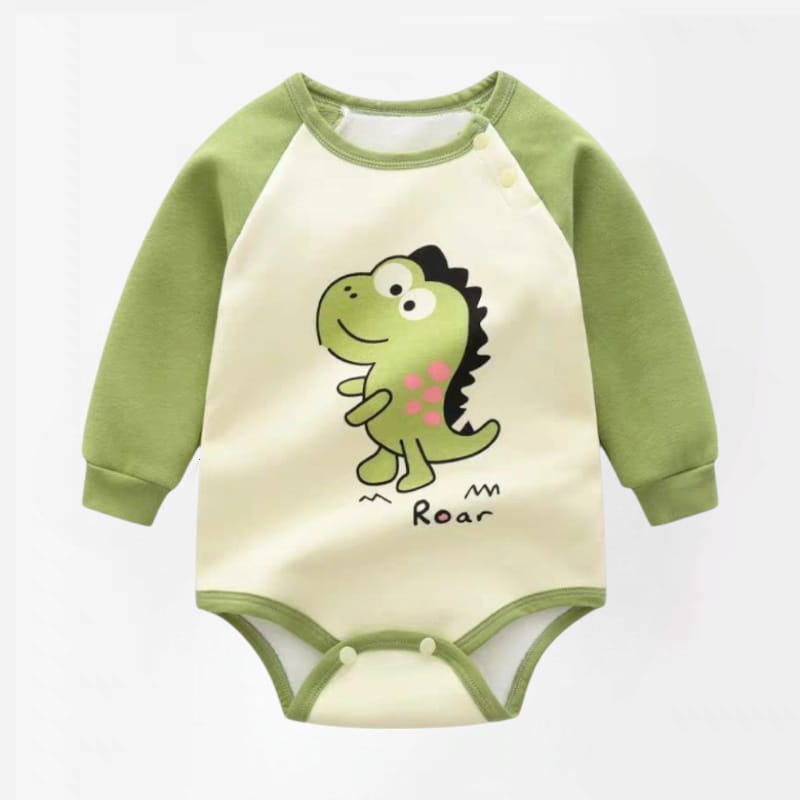 Buy Dino Roar 10-Piece Baby Clothing Set – Playful Dinosaur Theme for 6-12 Months at MyneeMoe Online In India