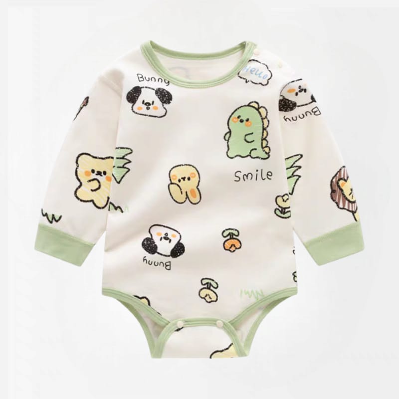 Buy Happy Dino 10-Piece Baby Clothing Set – Playful Dinosaur Theme for 6-12 Months at MyneeMoe Online In India