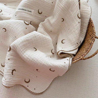 Buy Ultra-Soft 100% Cotton Muslin Swaddle Blanket – Air Conditioned Quilt, Perfect for Spring & Summer 3 at MyneeMoe Online In India