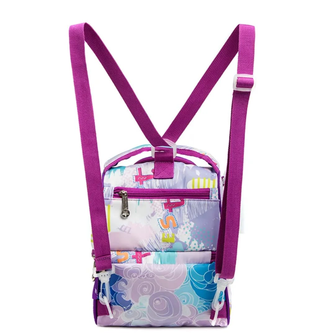 Buy FrescoPack Insulated Lunch Bag – Double Compartments | Waterproof & Stylish (Unicorn, Purple) at MyneeMoe Online In India