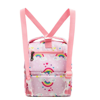 Buy FrescoPack Insulated Lunch Bag – Double Compartments | Waterproof & Stylish (Unicorn, Pink) at MyneeMoe Online In India