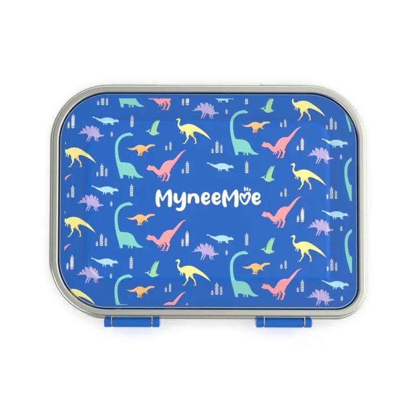 Buy MyneeMoe Prime Bento Pro – Stainless Steel Lunch Box, Sleek & Durable Blue at MyneeMoe Online In India