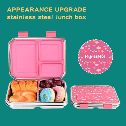 Buy MyneeMoe Prime Bento Pro – Stainless Steel Lunch Box, Sleek & Durable at MyneeMoe Online In India