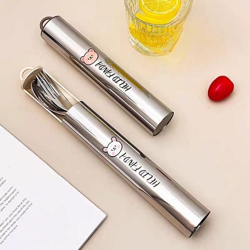 Buy MyneeMoe Universal Shine Stainless Steel Cutlery Set – Spoon, Fork & Chopsticks - Cutlery Set at MyneeMoe Online In India