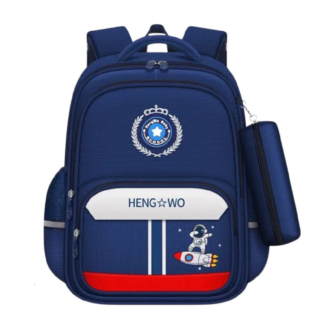 Buy MyneeMoe Classy Companion Elite Backpack - Stylish, Durable, Spacious School Bag Royal Blue - School Bag at MyneeMoe Online In India