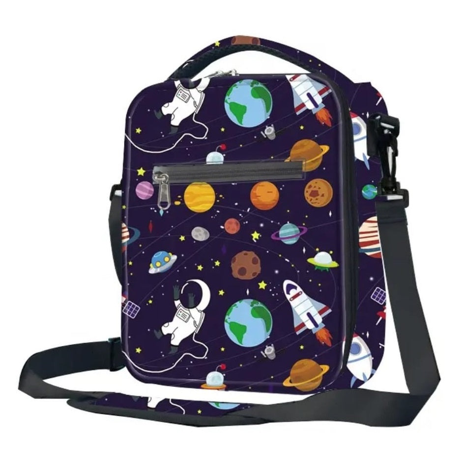 Buy MyneeMoe MealMate Insulated Lunch Bag – Fresh, Fun & Magical Design Space-Blue - Lunch Box at MyneeMoe Online In India