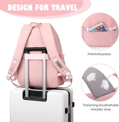 Buy MyneeMoe Sweet Pastel Girl's School Bag – Lightweight, Waterproof & Multi-Pocket Backpack - School Bag at MyneeMoe Online In India