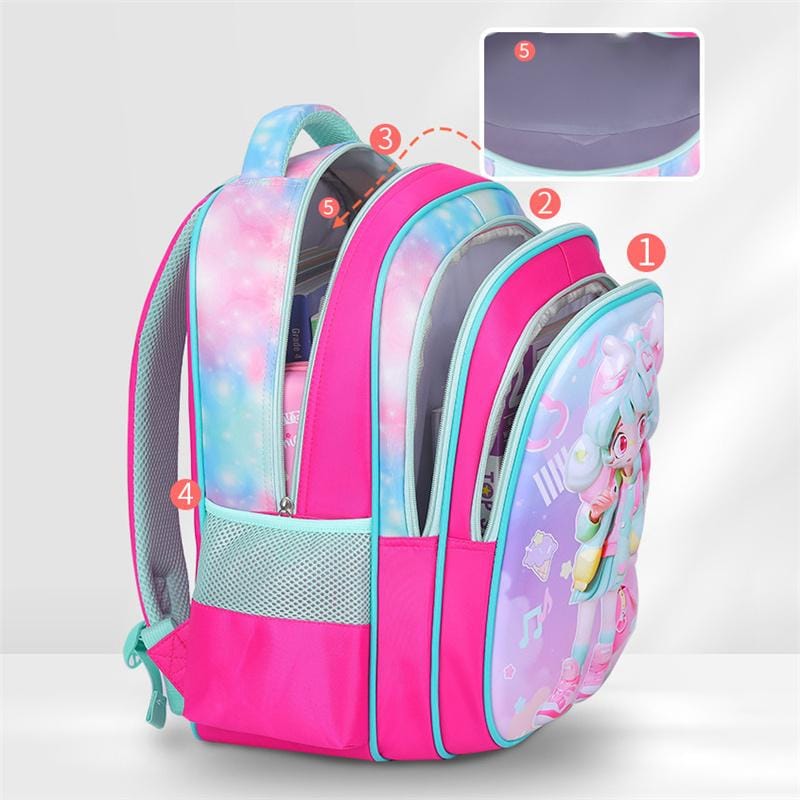 Buy MyneeMoe EduQuest Multi-Print Kids Backpack – Durable, Spacious & Waterproof - School Bag at MyneeMoe Online In India
