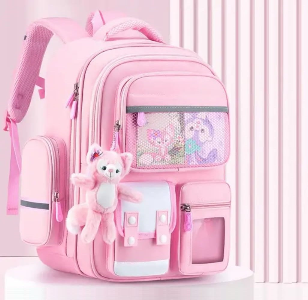Buy MyneeMoe Brainy Bundle Elite Kids Backpack – Durable, Stylish & Spacious School Bag Pink-L Size - School Bag at MyneeMoe Online In India